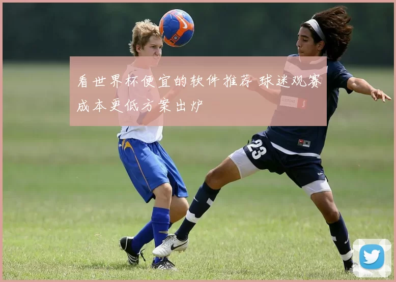 看世界杯便宜的软件推荐 球迷观赛成本更低方案出炉