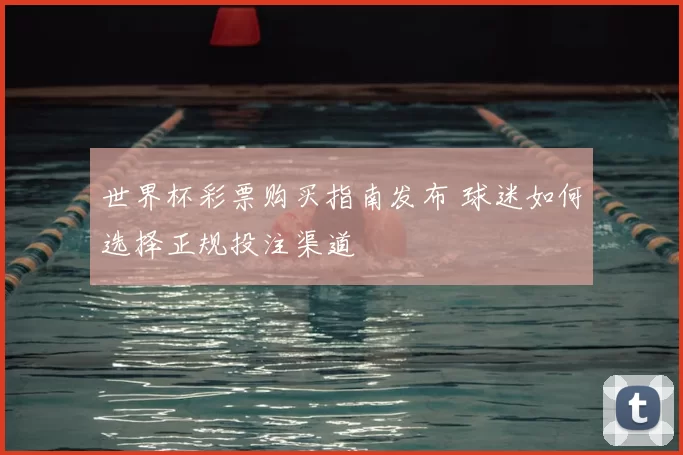 世界杯彩票购买指南发布 球迷如何选择正规投注渠道