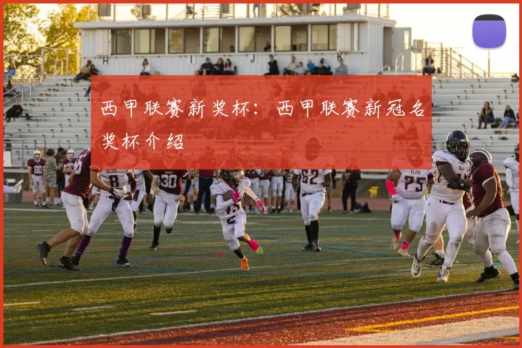 西甲联赛新奖杯：西甲联赛新冠名奖杯介绍