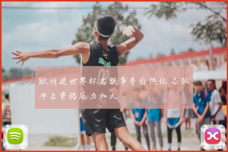 欧洲进世界杯名额争夺白热化 各队冲击资格压力加大